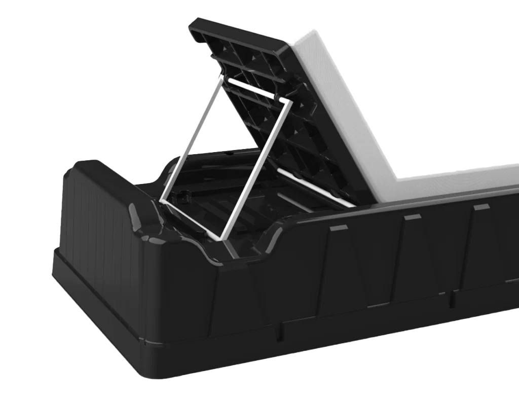 humanitarian bed adjustable back