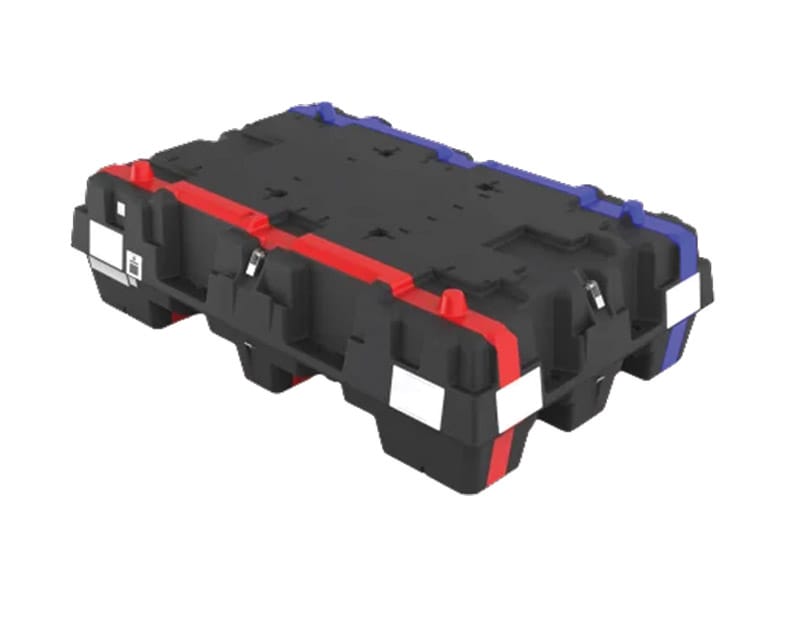 Complete battery assembly pack