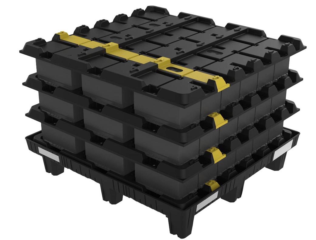 Battery Packs for Automotive and Material Handling Systems TriEnda