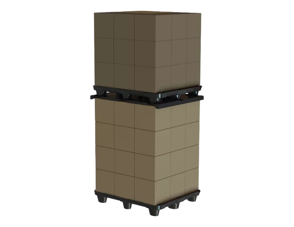 load lockers stacked