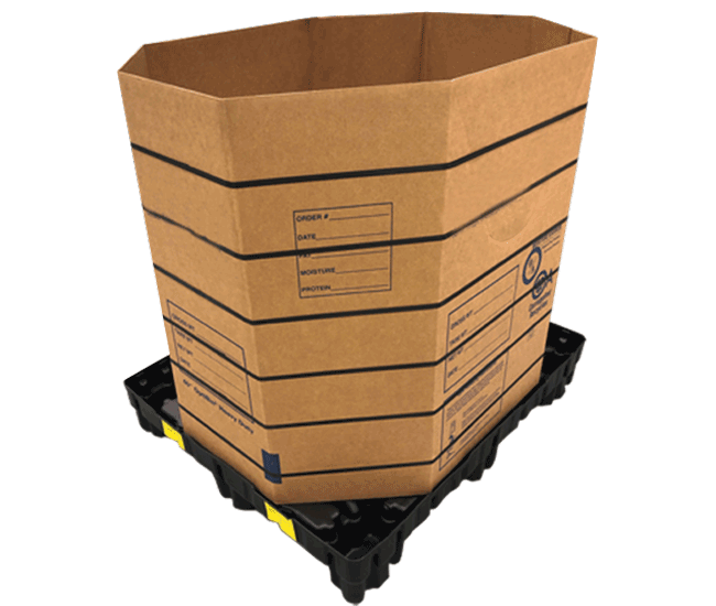 tough pallet with box