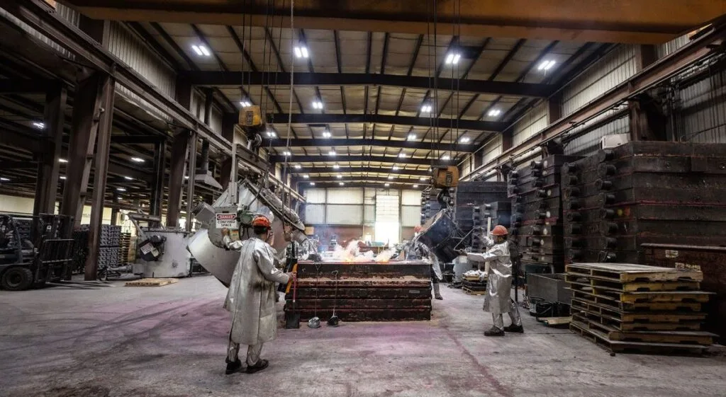 thermoforming tools being made