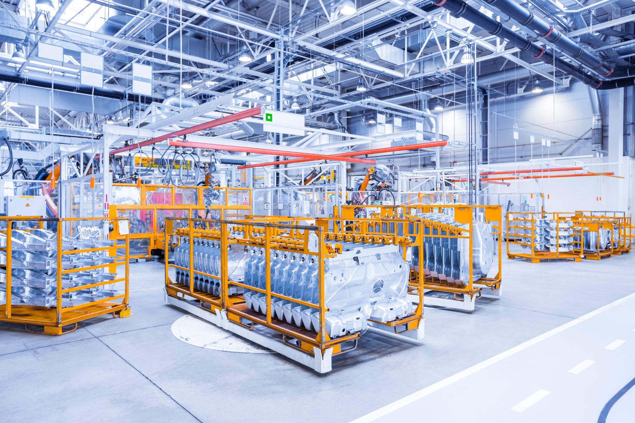 Automotive Metal Racking | Custom Steel Carts | TriEnda