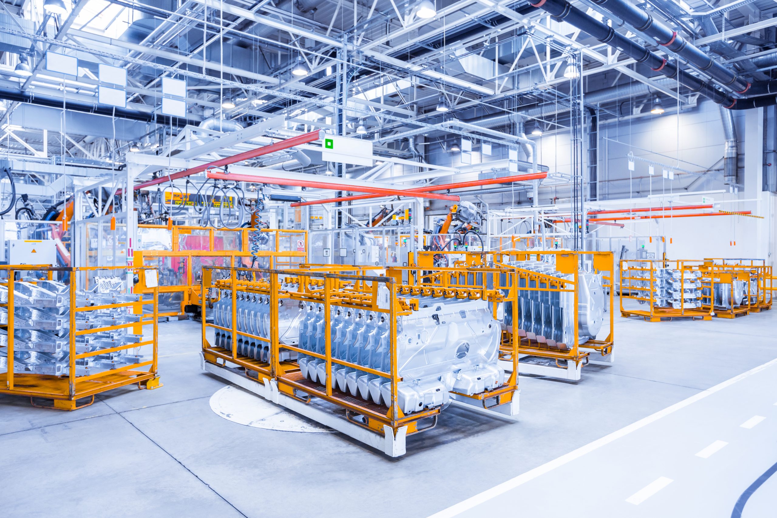 TriEnda Metal Racking and Shipping Containers