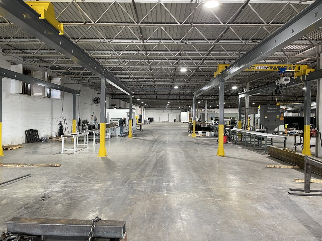 Steel Racking Facility Warehouse