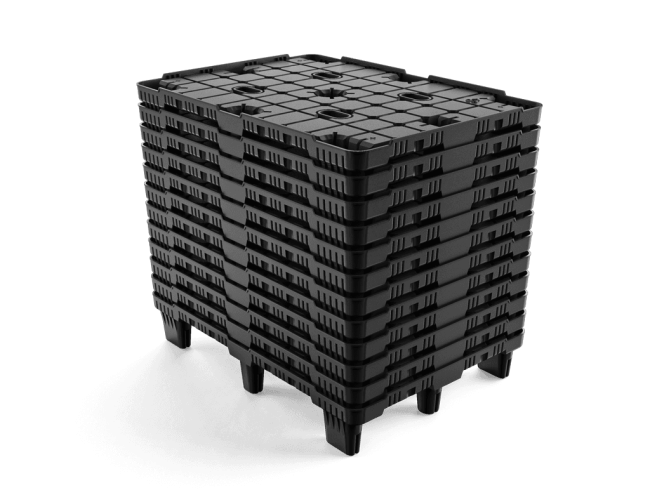 Stacked Pallets