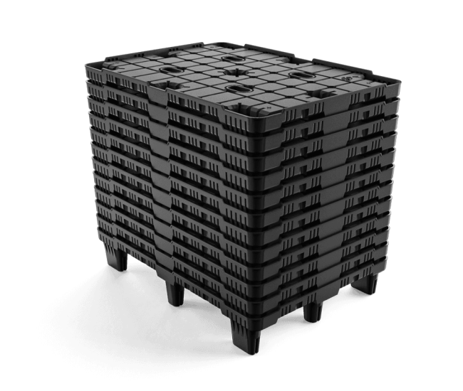Stacked Pallets